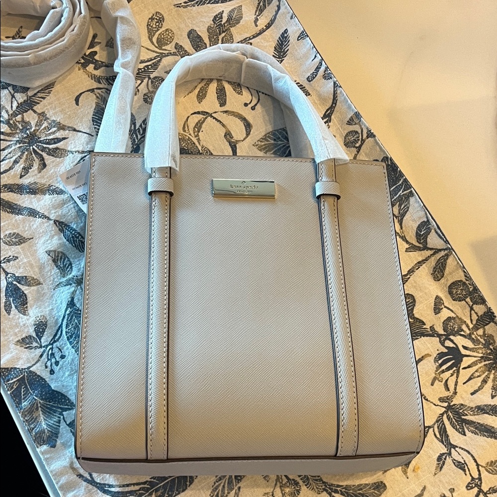 Kate Spade NWT platinum gray Handbag